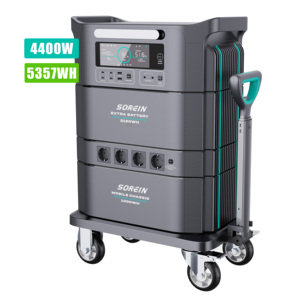 Sorein Solar <b>Generator</b> 5000W System Ac 220V 240V Battery Portable Power Station With for <b>Camping</b> 5Kw - Product Image 1