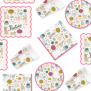 DAMAI New Design Animal Theme Children's Birthday <b>Paper</b> Plate Napkin <b>Tablecloth</b> Party Supplies Disposable Party Tableware Sets - Product Image 4