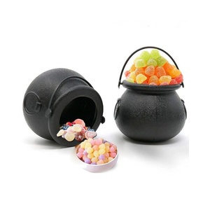 Suministros para Fiesta <span class=keywords><strong>de</strong></span> Halloween 2026, <span class=keywords><strong>Caldero</strong></span> <span class=keywords><strong>de</strong></span> <span class=keywords><strong>Bruja</strong></span> Grande <span class=keywords><strong>de</strong></span> Plástico Negro en Forma <span class=keywords><strong>de</strong></span> Calabaza, Exhibidor <span class=keywords><strong>de</strong></span> Dulces, Decoraciones para Fiesta, Empacado - Product Image 2