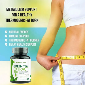 Cápsulas de Té Verde <span class=keywords><strong>Matcha</strong></span> con L-carnitina OEM 1000mg, Quemador de Grasa, Acelera el Metabolismo, Suplementos Adelgazantes, Cápsulas de Extracto de Té Verde EGCG - Product Image 3