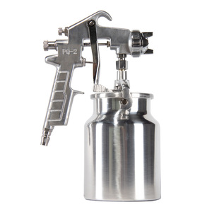 Pistolet à air comprimé Morita PQ-2 en acier inoxydable, alimentation par gravité, buse de 1,8 mm pour la peinture de véhicules et de meubles - Product Image 1
