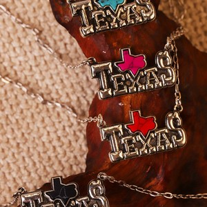 Vintage Western Jewelry Rodeo <span class=keywords><strong>Texas</strong></span> Wild West COLLAR COLGANTE para regalos de vaquera - Product Image 3