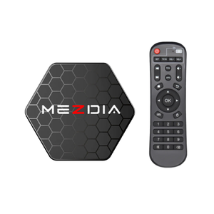 MEZDIA Android 10.0 Quad Core Allwinner H313 4K Smart <strong>IPTV</strong> Box with Dual Band WiFi 8GB RAM UK/US <strong>Reseller</strong> - Product Image 1