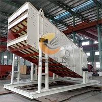 Machine de criblage de sable vibrant robuste à haut rendement avec moteur et engrenage