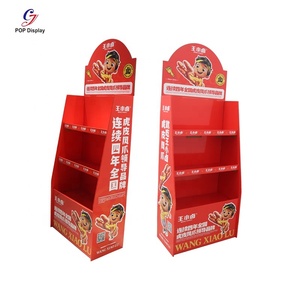 Quảng Đông Quảng Cáo Pop Bán Lẻ Đồ Ăn Nhẹ Các Tông Kệ Hiển Thị Đứng Giấy Tầng Rack Đứng Cho Lon Thuốc Xịt Tại Siêu Thị - Product Image 2