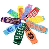 Chaussettes de Compression Personnalisées Chaussette de Yoga Antidérapante Chaussettes Grip Trampoline