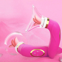 Klitoris-Sauger Vibrator Sexspielzeug für Frauen Saugender Leckstimulator für Schnellen Orgasmus Zungen-Toy für Erwachsene Frauen