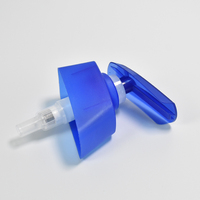 Tête de pompe à émulsion en plastique PP 38mm personnalisée directement en usine, pompe de pulvérisation de lotion en matériau PET pour bouteilles de shampooing, couvercles et fermetures