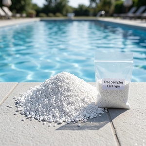 Granulés de chocs pour piscine haute pureté E20260428, disponibles en emballage en vrac de 50 livres - Product Image 1