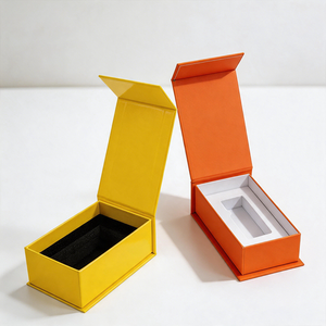 Boîte en carton écologique à fermeture magnétique avec plateau pour flacons de peptides cosmétiques et de soins de la peau, emballage personnalisé pour produits de santé avec logo sur mesure - Product Image 2