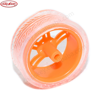 # CKX8721 Rueda de goma TT neumático de motor 65*27mm Naranja