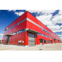 Diseño de construcción metálico barato estructura de acero almacén/cobertizo/Edificio/precio de fábrica