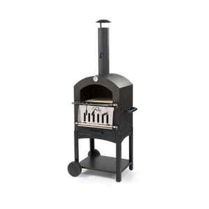 Lyroe prezzo all'ingrosso campeggio all'aperto portatile legno/carbone Multi-combustibile BBQ/Pizza forno di cottura Grill - Product Image 2