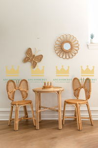 Silla de ratán duradera hecha a mano para niños, para fiesta de cumpleaños, decoración de eventos, banquete de boda, Baby Shower, proveedor de muebles, exportador - Product Image 3