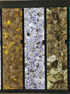 Tinh Thể Màu Tím Tự Nhiên Thạch Anh Geode Countertop Lớn Thạch Anh Tím Phiến - Product Image 4