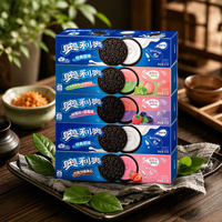 Biscuits Oreo Directs d'Usine, Saveurs Chocolat, Fraise, Vanille, Matcha, Longue Durée de Conservation, Prêts à Consommer