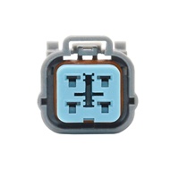 Sensor de Oxígeno de Combustible de 4 Vías CNKF 6189-6887, Conector Automotriz con Carcasa Gris para Bomba