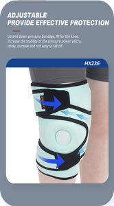 Hot lạnh trị liệu tái sử dụng gel gói cú đúp đầu gối bê Shin nẹp băng gói - Product Image 3