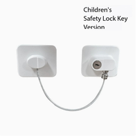 Loquet de sécurité enfant pour fenêtres, tiroirs, réfrigérateurs - Protection bébé, utilisation transfrontalière
