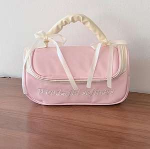 Bolsa de Maquillaje Portátil de Gran Capacidad, Organizador de Productos de Cuidado de la Piel y Artículos de Aseo para Viaje, Bolsa de Regalo Nueva para Mujer - Product Image 4