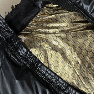 2024 nouveau Design de mode hommes vers le bas manteau décontracté hiver veste Logo personnalisé wond breaker chaud thermique isolé bulle vestes - Product Image 5