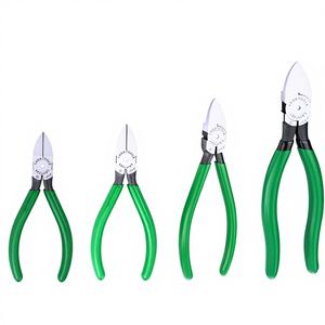 Coupe-fil métrique en acier au chrome-vanadium CR-V de 6 pouces, outil multifonction portable, pinces diagonales, pinces coupantes, poignée souple en plastique - Product Image 1