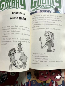 Livres de <span class=keywords><strong>science</strong></span>-<span class=keywords><strong>fiction</strong></span> anglais pour enfants, <span class=keywords><strong>série</strong></span> Galaxy Zack, 18 titres, Interstellaire - Product Image 6