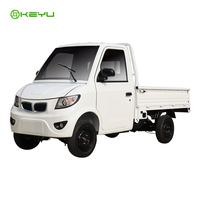 Camionnette de transport de marchandises électrique KEYU, capacité de charge de 1000 kg, fabriquée par l'usine propre de la société, pour le transport sur les chantiers de construction