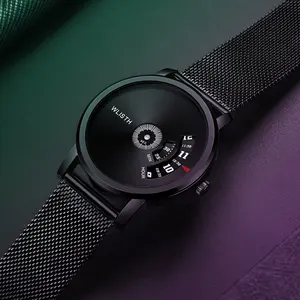 Jam Tangan Dial Putar Pria, Baru 2020 Han Edisi Tide Multi-fungsi Tahan Air Keren Meja At Kreatif