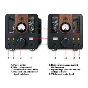 International Audio Show 7300B-845 Villa Hi-Fi Tube Class Amplificador BT 2,0 35W * 2 Receptor Sistema de audio para el hogar Ganador Primer teatro - Product Image 4