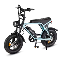 350W/500W V8 gros vélo 48V 15Ah vélo électrique 16 pouces gros pneu E-bike V8 vélo longue queue vélo électrique