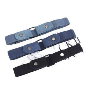 Cintura in Tessuto Elasticizzato Sottile Senza Fibbia per Uomo/Donna, Nuova Collezione, Articoli di Uso Quotidiano - Product Image 1