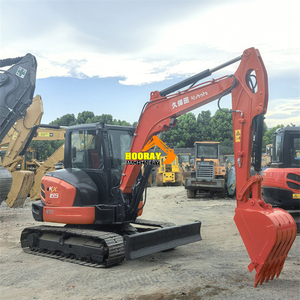 Excavadora Hidráulica Usada en Japón para KX165-5 2018, Miniexcavadora de 6 Toneladas con Motor V2607-DI de 20KW para Agricultura y Silvicultura - Product Image 2