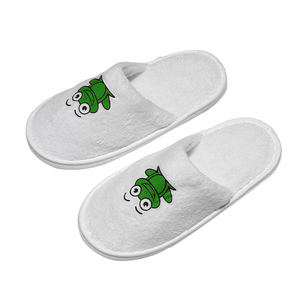 Eco Friendly personalizzato bambini Coral Fleece usa e getta Pvc Soleslippers bagno bambini pantofole bianche dell'hotel <span class=keywords><strong>con</strong></span> <span class=keywords><strong>elastico</strong></span> - Product Image 1