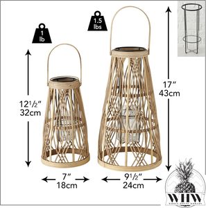 Lanterne solaire éolienne artisanale en fer pour la décoration de la maison, écologique, pour les anniversaires, Noël, les mariages et les hôtels - Product Image 6