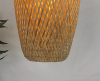 Lampe de table Joyinled, lampe de bureau décorative vintage en bois, lampe de chevet rustique avec base antidérapante pour chambre à coucher