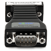 Convertisseur industriel RS232 vers RS485 UOTEK de haute qualité, isolation, semi-duplex, anti-surtension, connecteur DB9, UT-2017, garantie 1 an