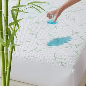 Protecteur de matelas en bambou AOSEN, tissu jacquard ultra doux, respirant, silencieux, housses de matelas, fabricant certifié OEKO-TEX - Product Image 2