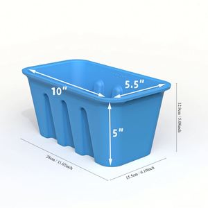 Molde de silicona reutilizable para cubos de hielo grandes, extra grandes, de fácil desmolde y personalizado. - Product Image 3