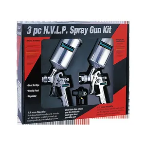 3 Pcs H.v.l.p Spray Gun Kit