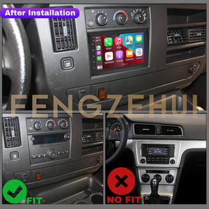 <span class=keywords><strong>Autoradio</strong></span> 7 pouces pour <span class=keywords><strong>Express</strong></span> 1500/2500/3500 2008-2011, écran CarPlay, accessoire auto, lecteur DVD multimédia, système de positionnement, 64 Go - Product Image 2