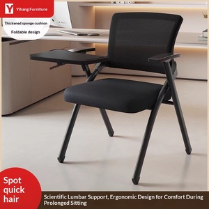 Fabricante Produce Sillas de Entrenamiento Ergonómicas Plegables con Malla para Salas de Conferencias, Oficinas y Reuniones de Personal - Product Image 2