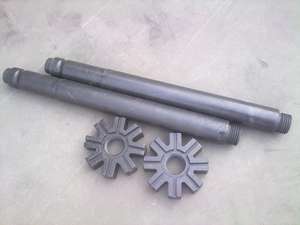 Ailan-J Agitador de aluminio Boquilla de rotor de grafito líquido de aluminio: 100-300mm - Product Image 5