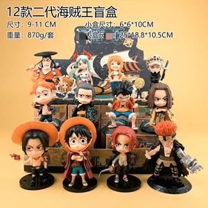 Mini <span class=keywords><strong>Figura</strong></span> <span class=keywords><strong>de</strong></span> Anime en Caja Sorpresa, 12 Piezas, Linda Versión Q con Luffy, <span class=keywords><strong>Zoro</strong></span>, Nami, Pequeño Juguete Sorpresa para Regalo <span class=keywords><strong>de</strong></span> Cumpleaños, Recuerdo <span class=keywords><strong>de</strong></span> Fiesta Infantil - Product Image 3