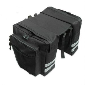 Bolsa Trasera para Bicicleta HK MAXFREE, Bolsa Doble para Bicicleta de Montaña, Capacidad de 30-40L - Product Image 1