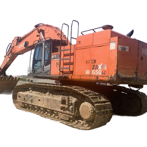 รถขุดฮิตาชิ ZX650 มือสองขนาดใหญ่ พร้อมเครื่องยนต์อีซูซุ บุ้งกี๋ 3 เมตร 65 ตัน อะไหล่เครื่องยนต์และเกียร์ ผลิตในญี่ปุ่น มีสินค้าในสต็อก - Product Image 1