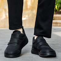 Chaussures de sport décontractées pour hommes à bout large, respirantes avec doublure en maille, légères et confortables pour la marche, tailles 36-46, vente en gros