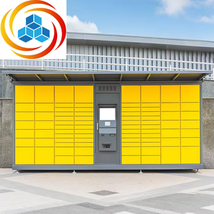 Casillero de Paquetería Automatizado Impermeable para Exteriores, Sistema Inteligente de Entrega de Paquetes Metálico, Casillero de Paquetería Inteligente de Autoservicio - Product Image 4