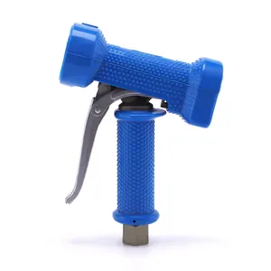 Pistola de água resistente operada, gatilho de borracha azul de acoplamento ct