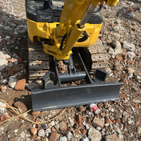 Excavator Crawler Komatsu PC18MR Bekas 1800kg Mini Digger Asli Jepang untuk Penggalian Kebun dan Pertanian